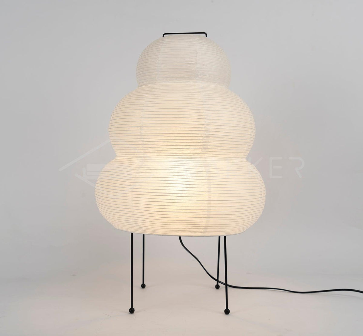 Paper Table Lamp with Soft Glow-Lighting > Table Lamps-casanuva-casanuva