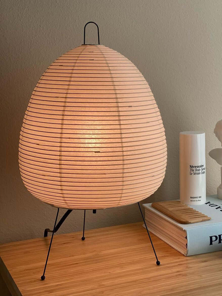 Paper Table Lamp with Soft Glow-Lighting > Table Lamps-casanuva-casanuva