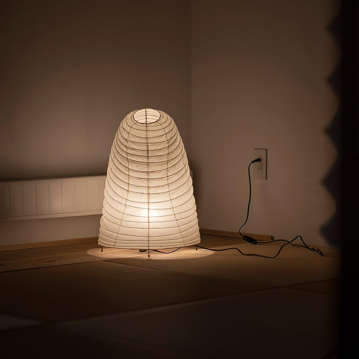 Paper Table Lamp with Soft Glow-Lighting > Table Lamps-casanuva-casanuva