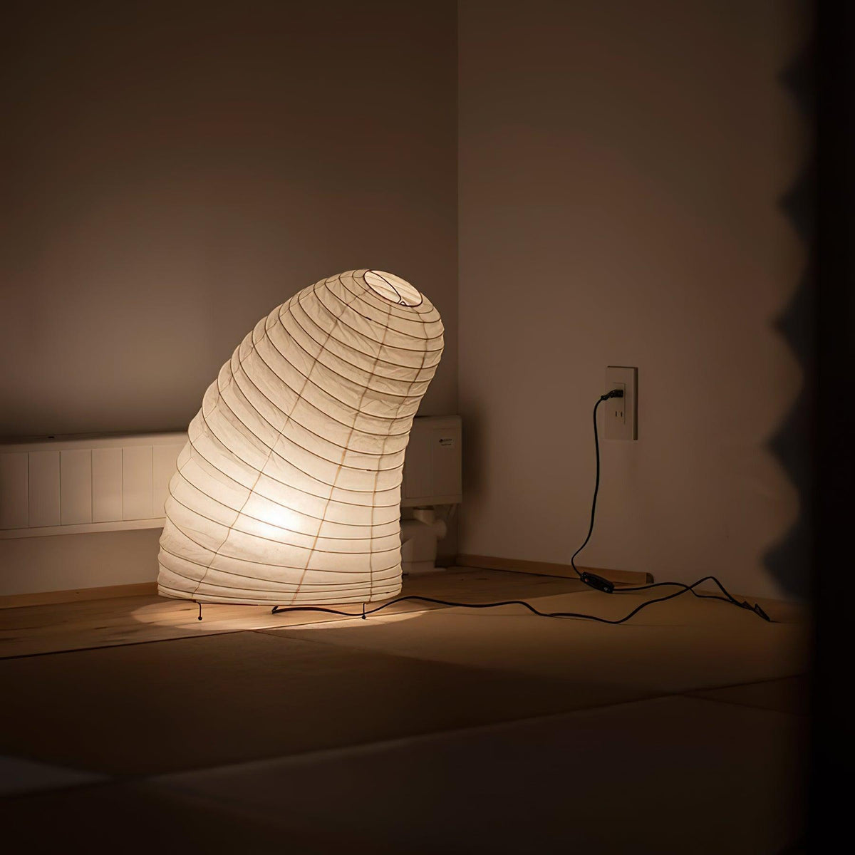 Paper Table Lamp with Soft Glow-Lighting > Table Lamps-casanuva-casanuva