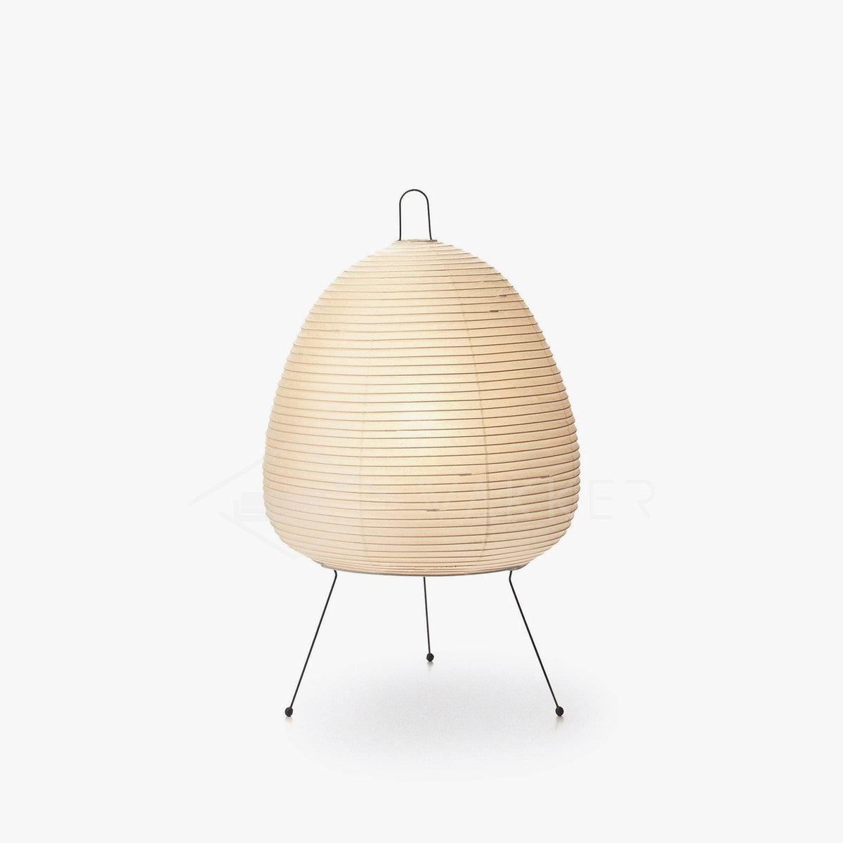 Paper Table Lamp with Soft Glow-Lighting > Table Lamps-casanuva-Ø26cmx43cm-White-US Plug-casanuva