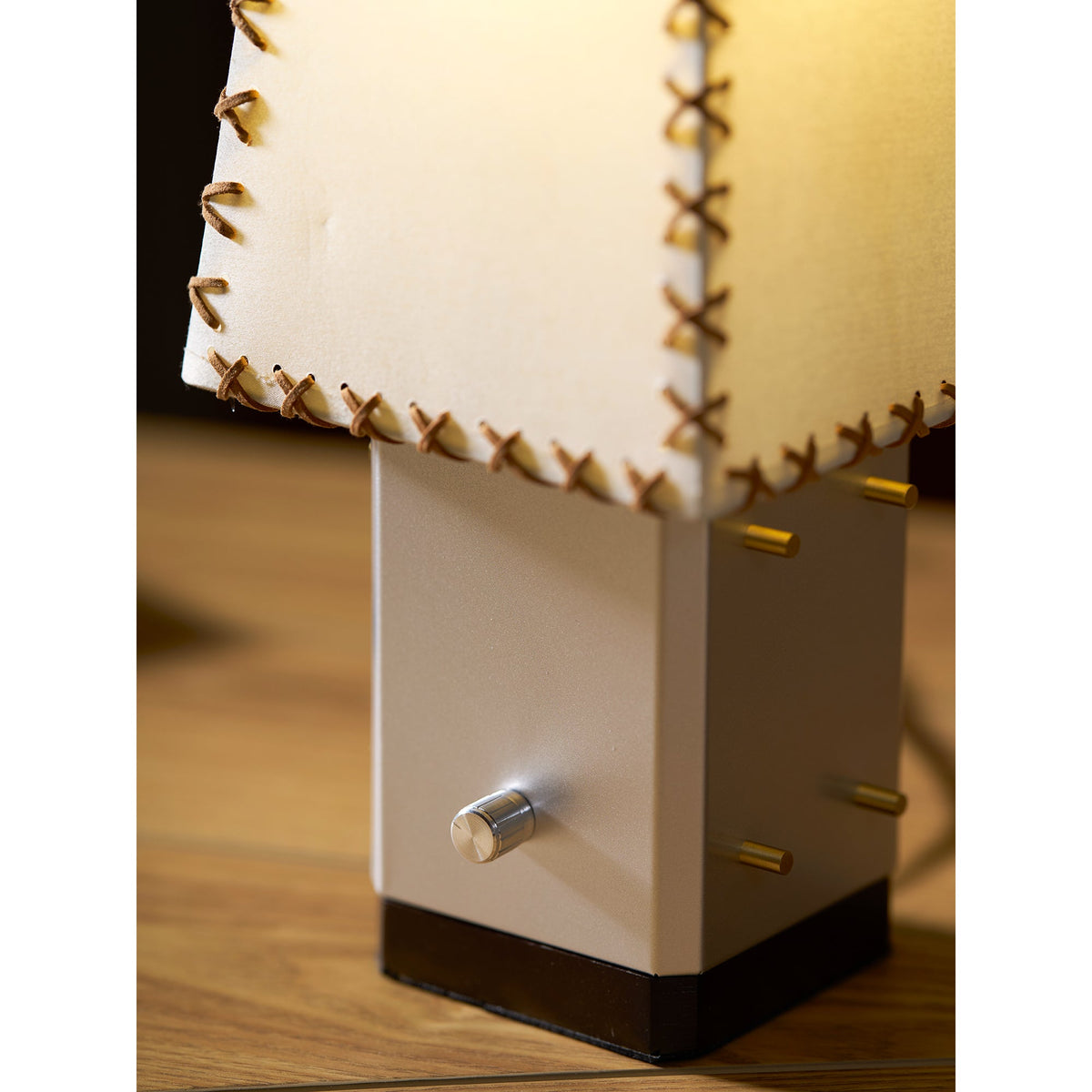 Parchment Table Lamp with Warm Glow-Lighting > Table Lamps-casanuva-casanuva