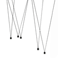 Pendant Lamp Collection-Lighting > Pendant Lights-casanuva-5 heads-Black-casanuva