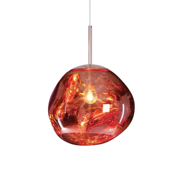 Pendant Lamp Melt Design-Lighting > Pendant Lights-casanuva-Red-18 cm-casanuva