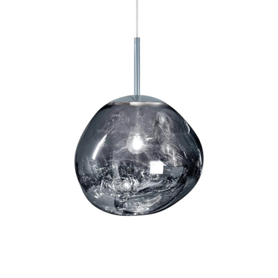Pendant Lamp Melt Design-Lighting > Pendant Lights-casanuva-Silver-18 cm-casanuva