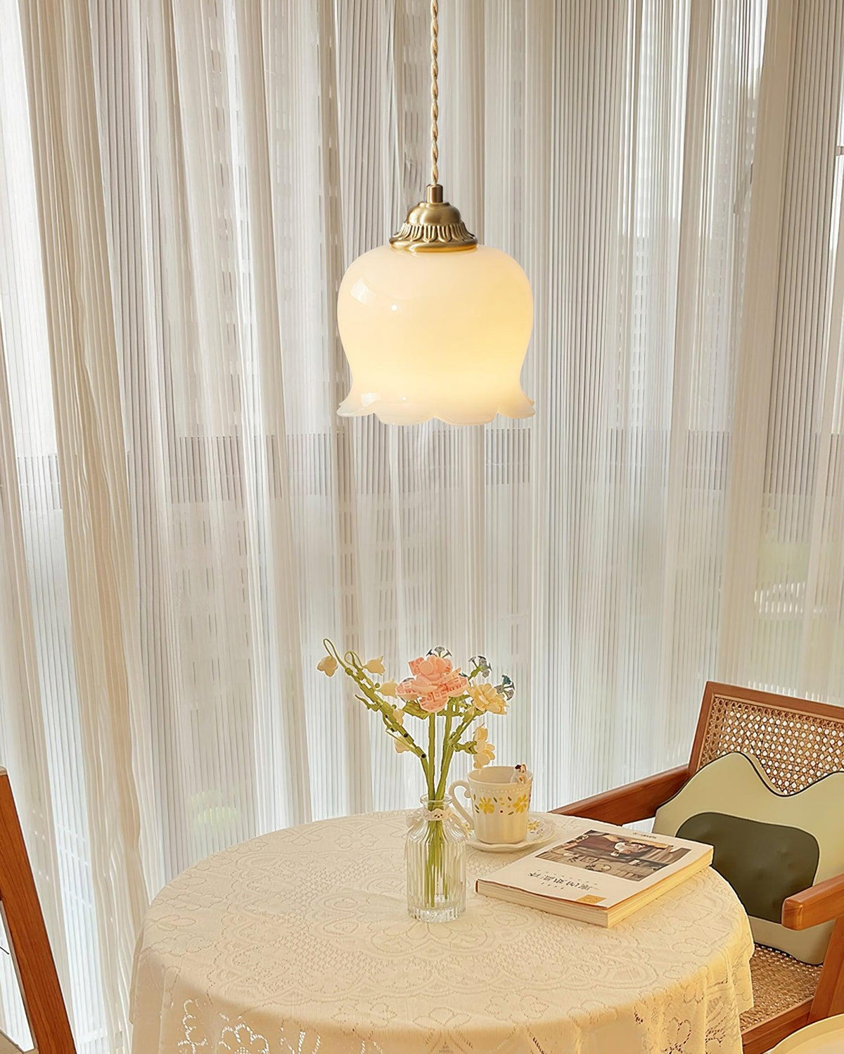 Pendant Lamp Valley Flower Design-Lighting > Pendant Lights-casanuva-casanuva