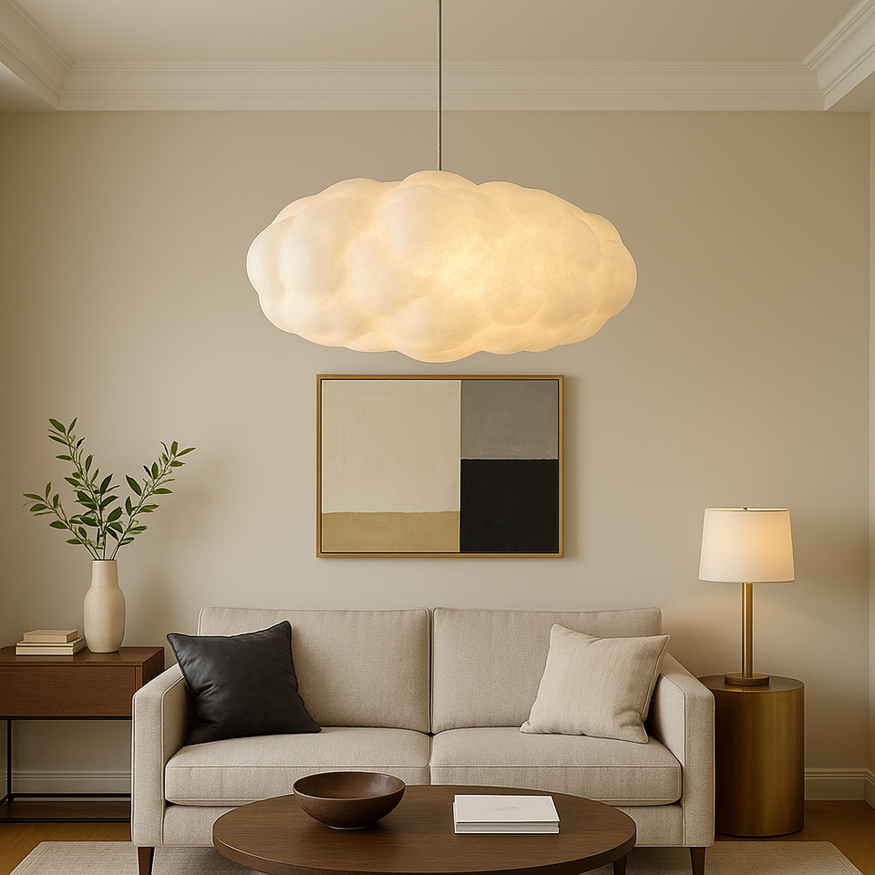Pendant Light Cloud Design-Lighting > Pendant Lights-casanuva-40cm x 20cm-casanuva