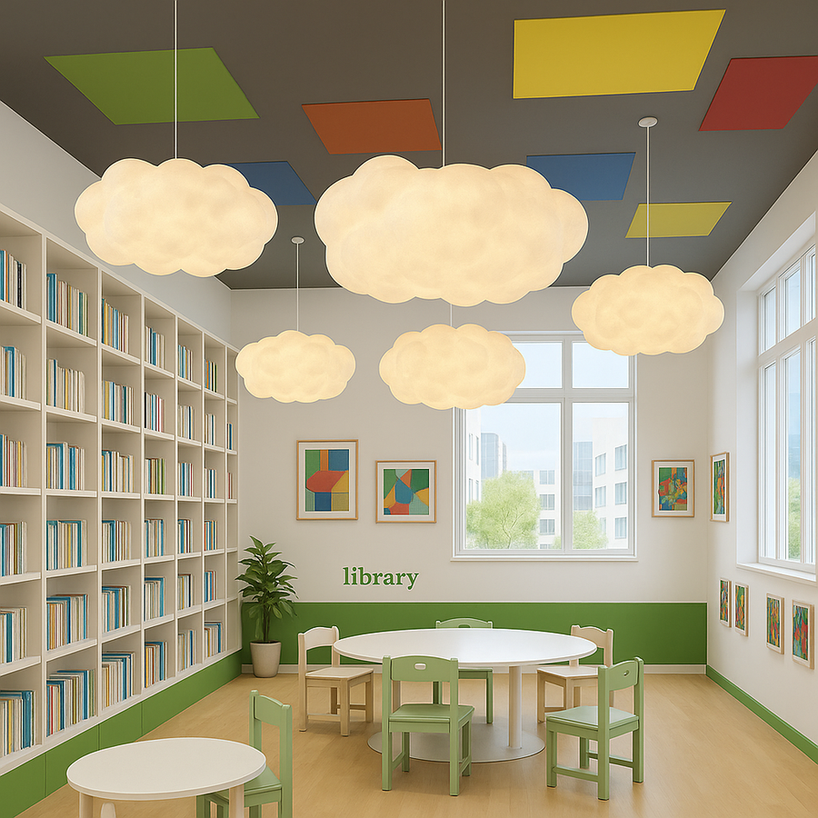 Pendant Light Cloud Design-Lighting > Pendant Lights-casanuva-70cm x 30cm-casanuva
