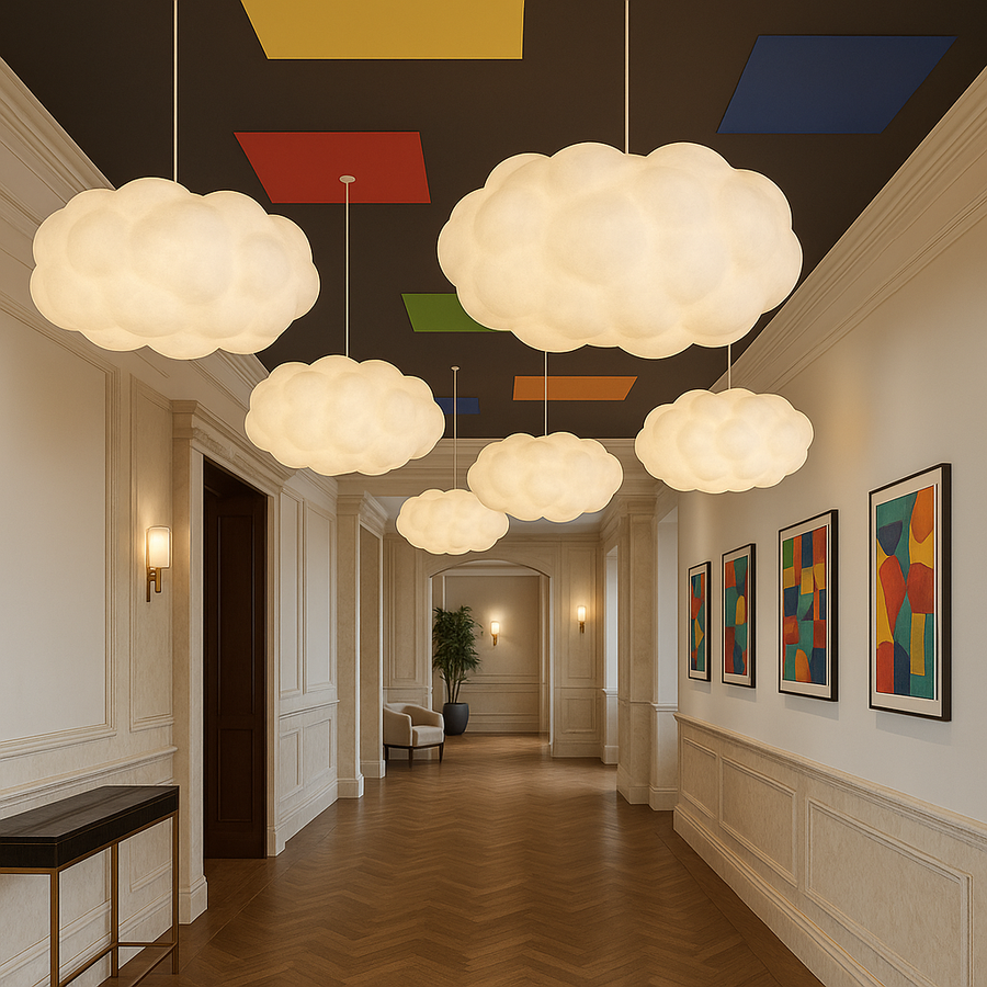 Pendant Light Cloud Design-Lighting > Pendant Lights-casanuva-80cm x 35cm-casanuva