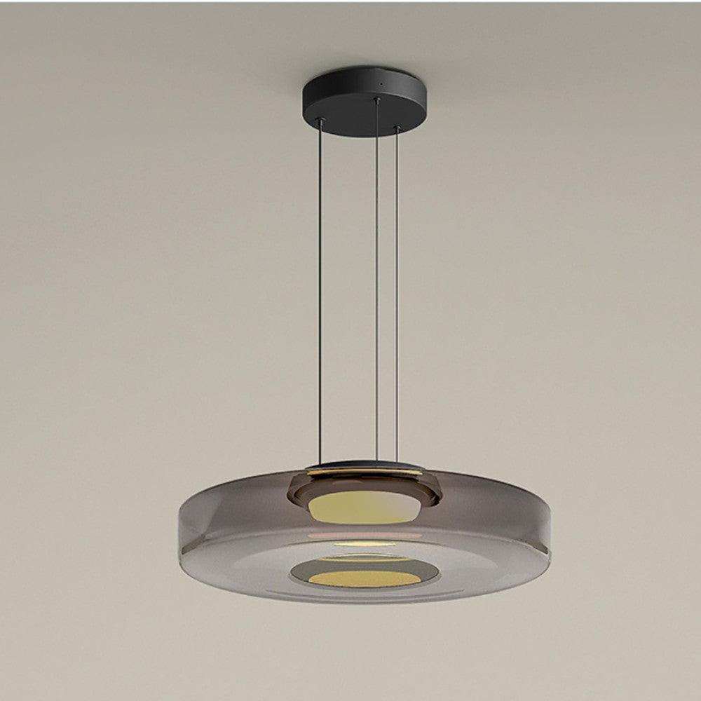 Pendant Light Levels Series Modern Design-Lighting > Pendant Lights-casanuva-25cmx11cm-Smoke Gray-Warm Light-casanuva