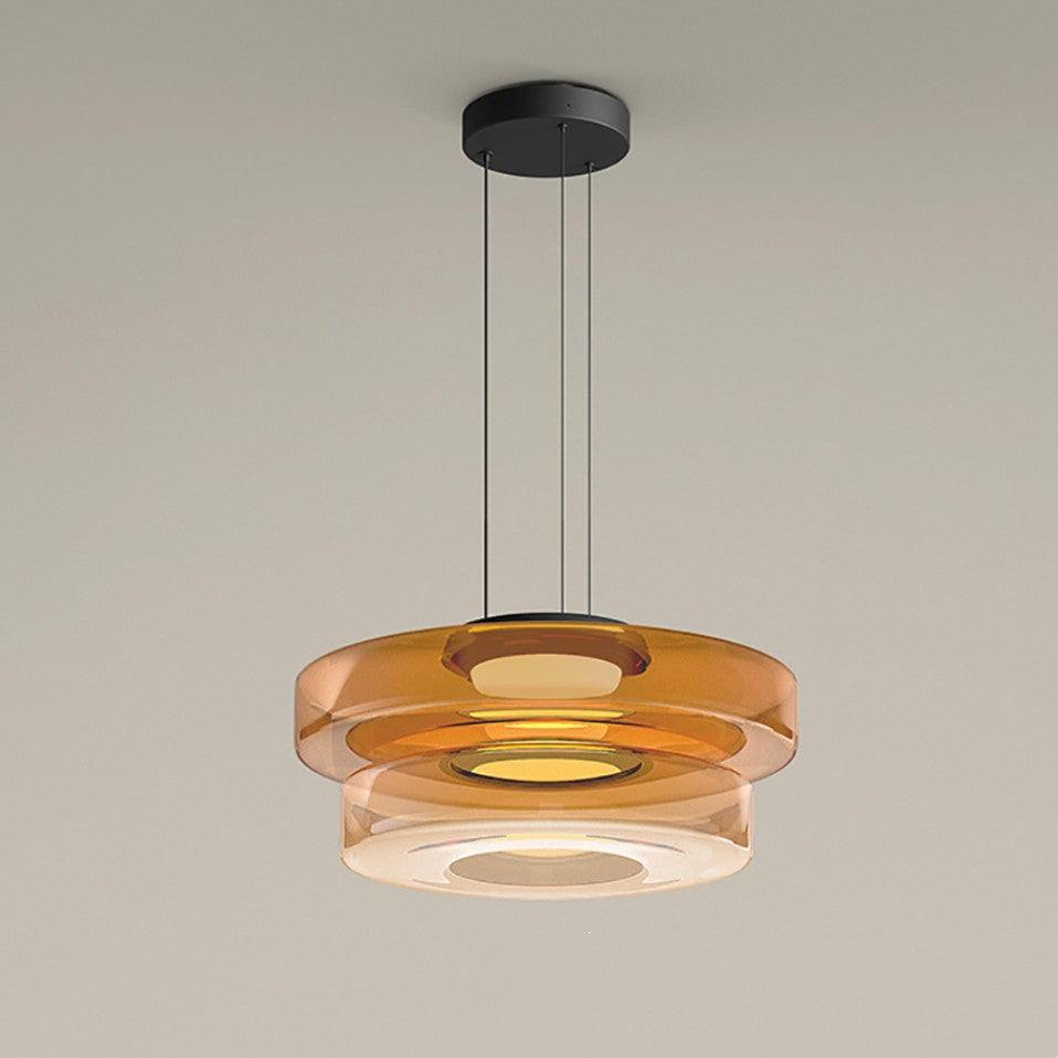 Pendant Light Levels Series Modern Design-Lighting > Pendant Lights-casanuva-35cmx22cm-Amber-Warm Light-casanuva
