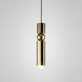 Pendant Light with Adjustable Height-Lighting > Pendant Lights-casanuva-6cmx36cm-Gold-casanuva