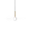 Pendant Light with Dimmable LED-Lighting > Pendant Lights-casanuva-15cmx35cm-Gold-White-casanuva
