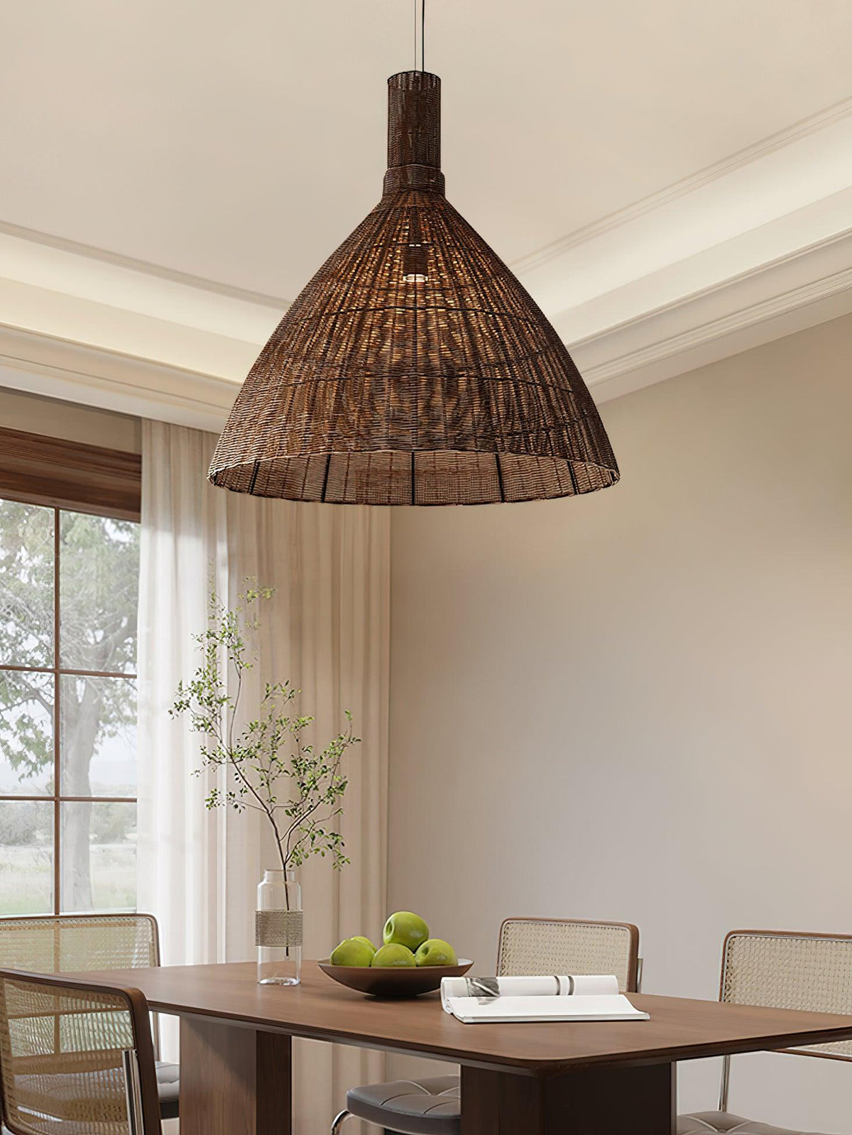 Pendant Light with Glass Shade-Lighting > Pendant Lights-casanuva-casanuva