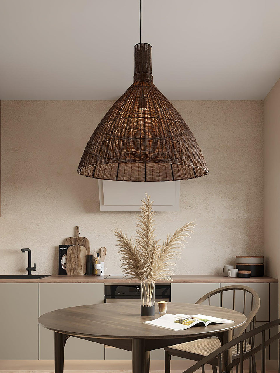 Pendant Light with Glass Shade-Lighting > Pendant Lights-casanuva-casanuva