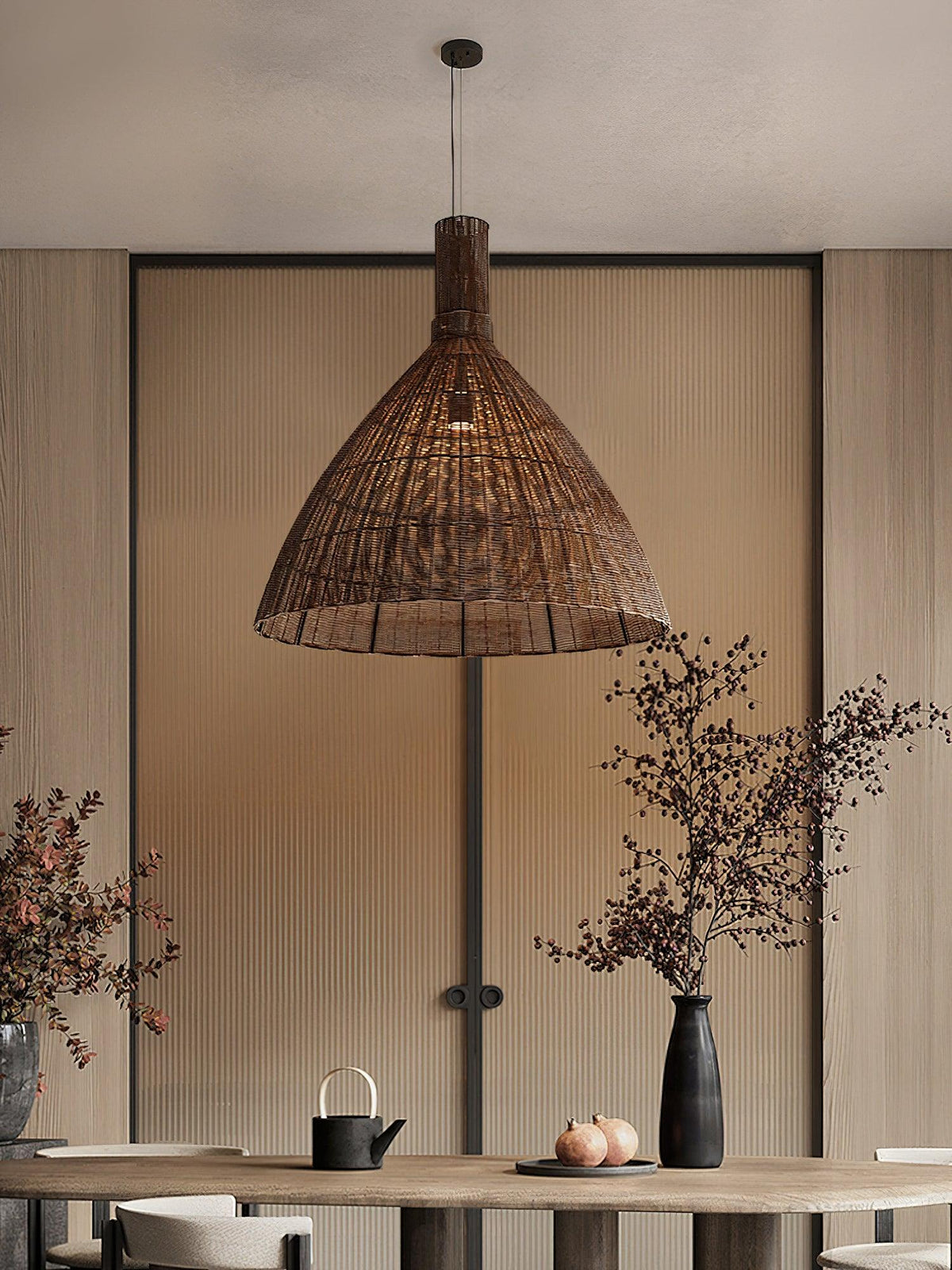 Pendant Light with Glass Shade-Lighting > Pendant Lights-casanuva-casanuva