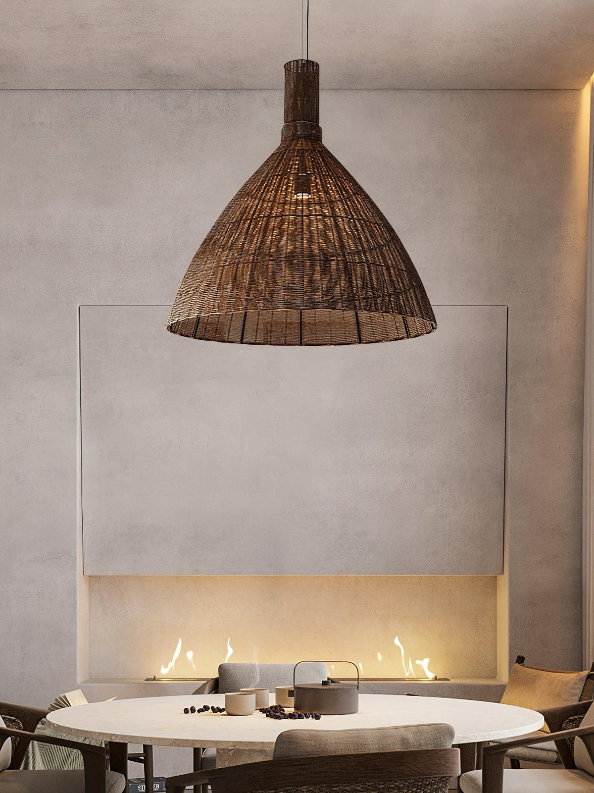 Pendant Light with Glass Shade-Lighting > Pendant Lights-casanuva-casanuva