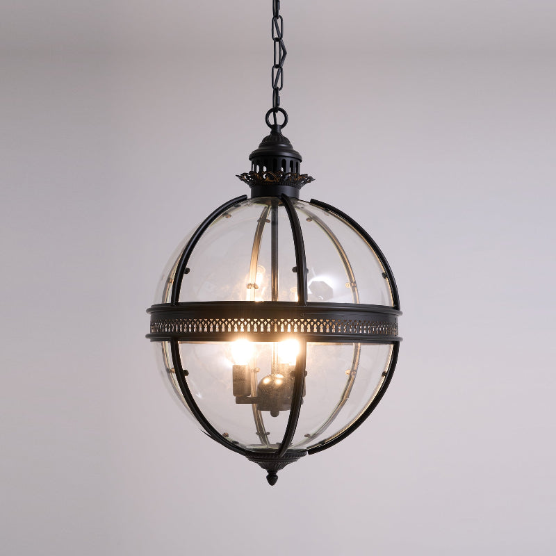 Pendant Light with Modern Design-Lighting > Pendant Lights-casanuva-3 heads 3 heads 35cmx53cm-Black-casanuva