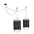 Pendant Light with Natural Fiber Shade-Lighting > Pendant Lights-casanuva-casanuva