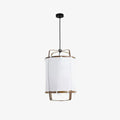 Pendant Light with Natural Fiber Shade-Lighting > Pendant Lights-casanuva-casanuva