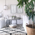 Pendant Light with Natural Fiber Shade-Lighting > Pendant Lights-casanuva-casanuva