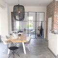 Pendant Light with Natural Fiber Shade-Lighting > Pendant Lights-casanuva-casanuva