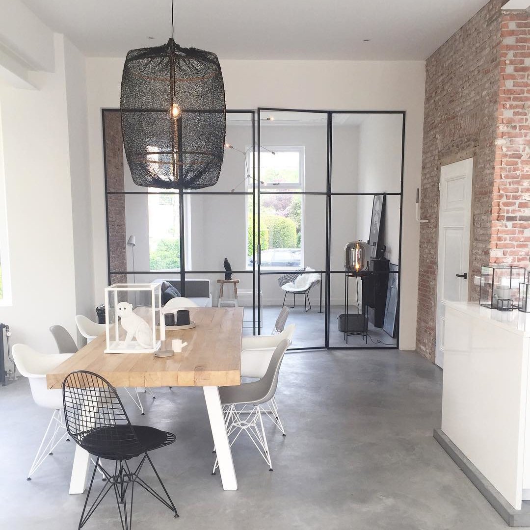 Pendant Light with Natural Fiber Shade-Lighting > Pendant Lights-casanuva-casanuva