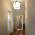 Pendant Light with Natural Fiber Shade-Lighting > Pendant Lights-casanuva-casanuva