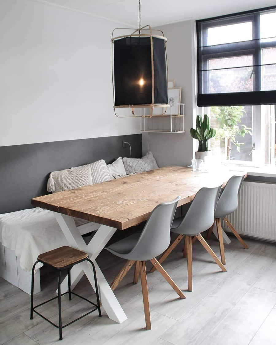 Pendant Light with Natural Fiber Shade-Lighting > Pendant Lights-casanuva-casanuva