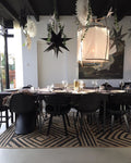 Pendant Light with Natural Fiber Shade-Lighting > Pendant Lights-casanuva-casanuva