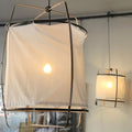 Pendant Light with Natural Fiber Shade-Lighting > Pendant Lights-casanuva-casanuva