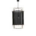 Pendant Light with Natural Fiber Shade-Lighting > Pendant Lights-casanuva-casanuva