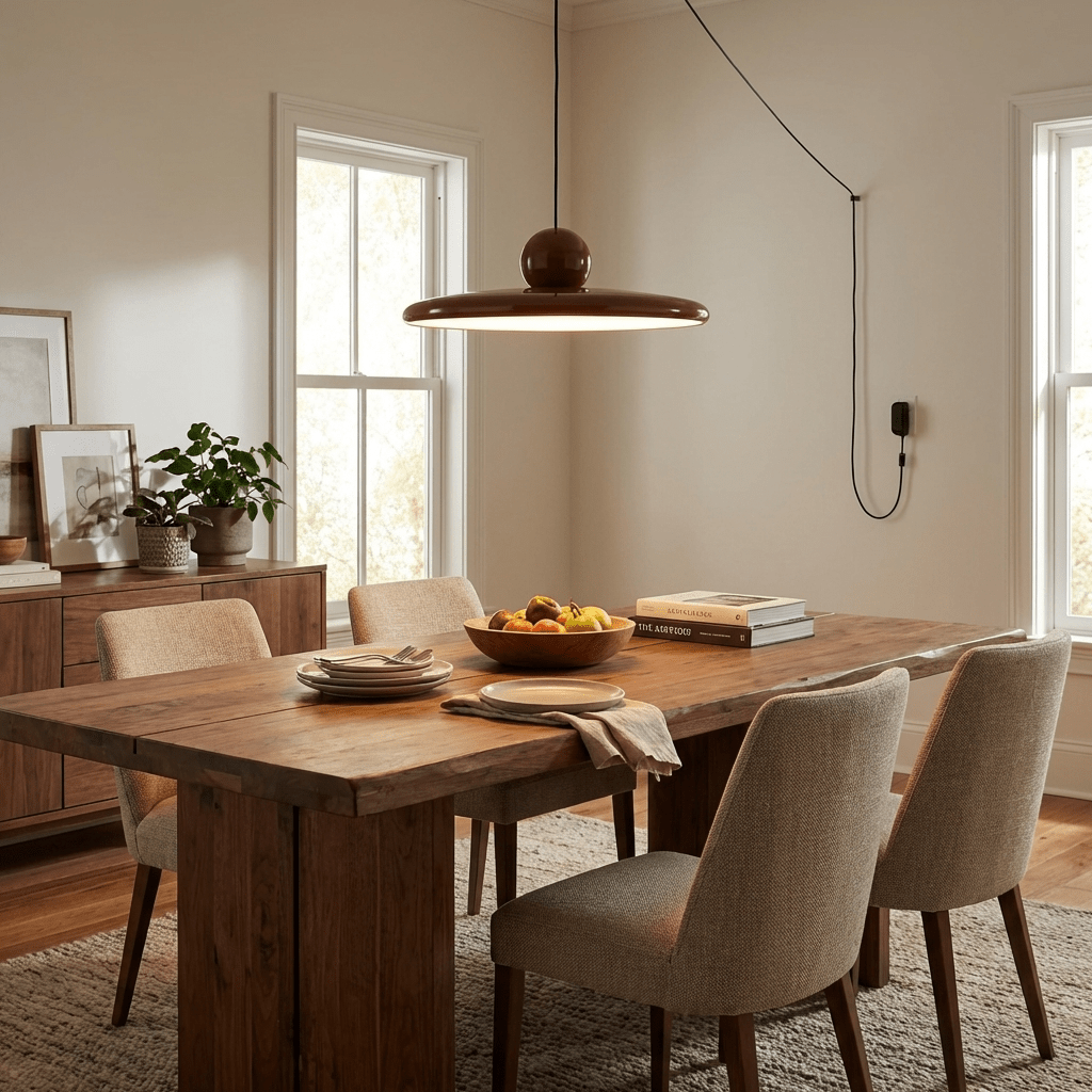 Pendant Swag Light with Adjustable Cord-Lighting > Pendant Lights-casanuva-casanuva
