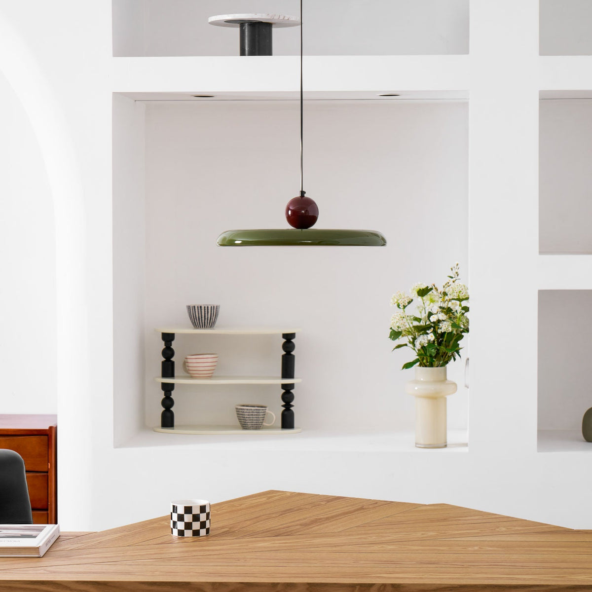 Pendant Swag Light with Adjustable Cord-Lighting > Pendant Lights-casanuva-casanuva
