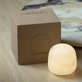 Petite Alabaster Portable Lamp with Built-in Battery-Lighting > Table Lamps-casanuva-casanuva