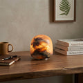 Petite Alabaster Portable Lamp with Built-in Battery-Lighting > Table Lamps-casanuva-casanuva