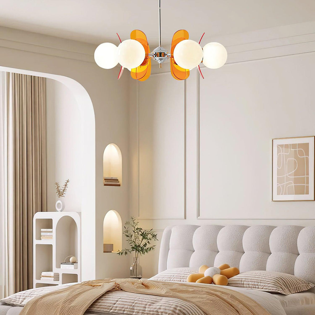 Phosphorescent Crystal Chandelier-Lighting > Chandeliers & Pendant Lights-casanuva-casanuva