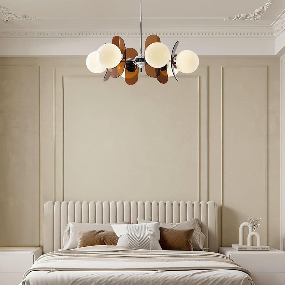 Phosphorescent Crystal Chandelier-Lighting > Chandeliers & Pendant Lights-casanuva-casanuva