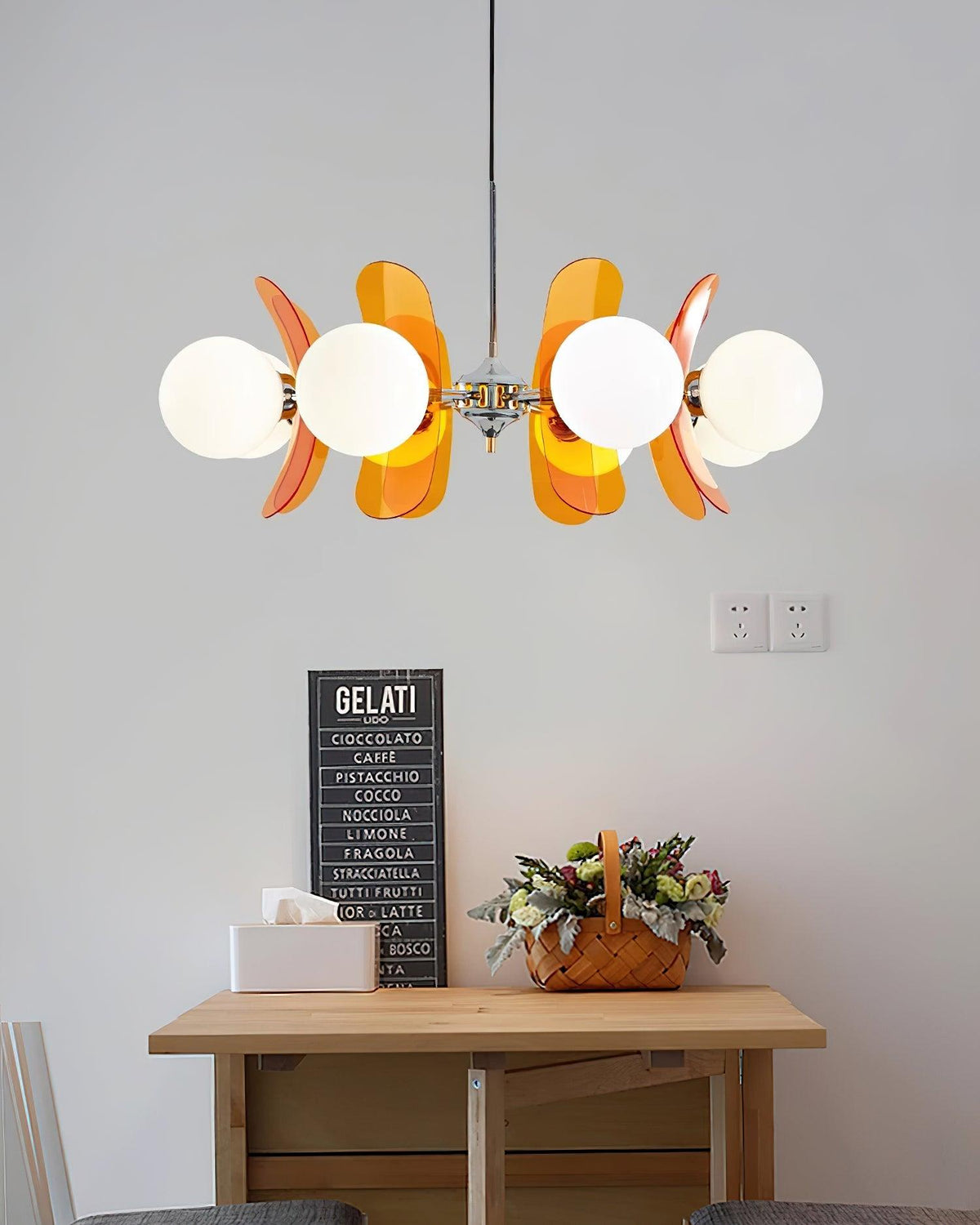 Phosphorescent Crystal Chandelier-Lighting > Chandeliers & Pendant Lights-casanuva-casanuva