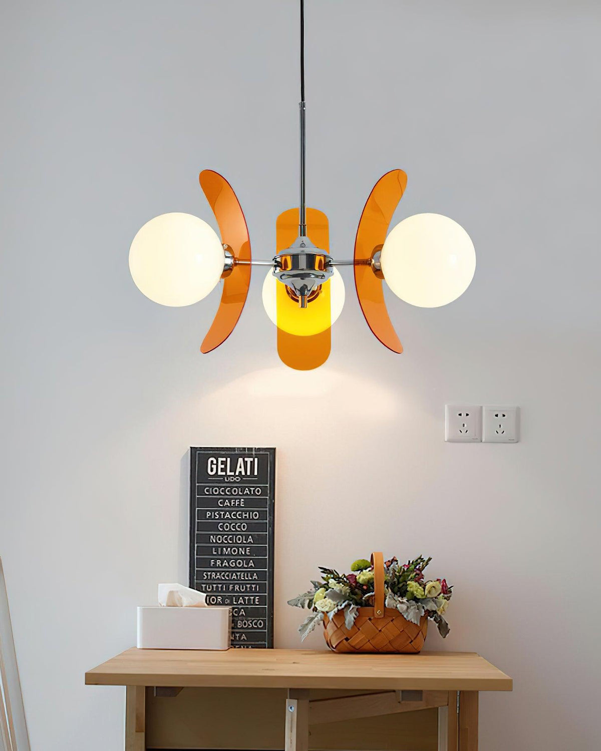 Phosphorescent Crystal Chandelier-Lighting > Chandeliers & Pendant Lights-casanuva-casanuva