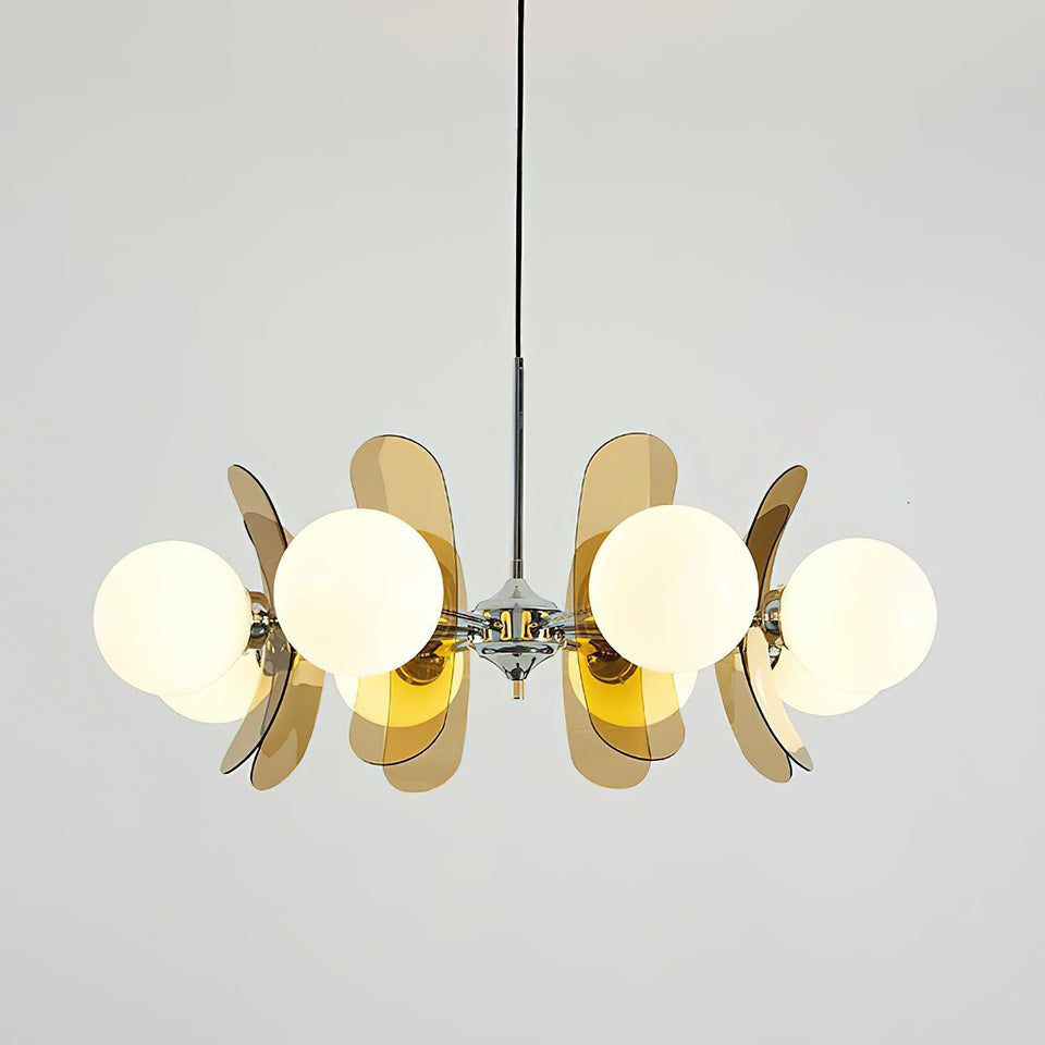 Phosphorescent Crystal Chandelier-Lighting > Chandeliers & Pendant Lights-casanuva-casanuva