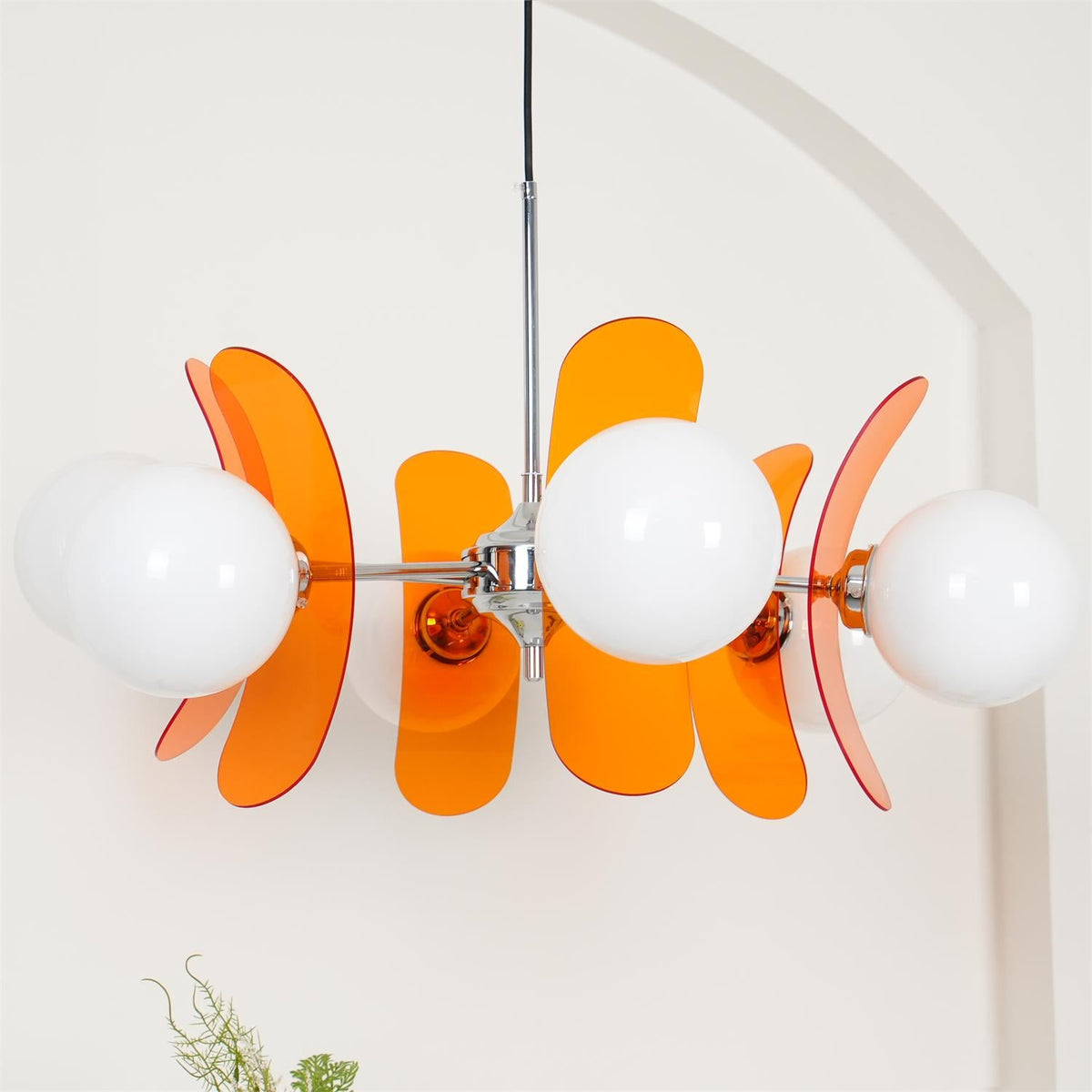 Phosphorescent Crystal Chandelier-Lighting > Chandeliers & Pendant Lights-casanuva-casanuva