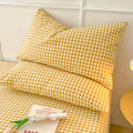 Plaid Checkered Pillowcases Soft Cotton Set-Bedding & Bath > Pillowcases-casanuva-casanuva