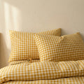 Plaid Checkered Pillowcases Soft Cotton Set-Bedding & Bath > Pillowcases-casanuva-casanuva
