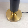 Pleated Shade Column Base Table Lamp 1-Light Retro Design-Lighting > Table Lamps-casanuva-casanuva