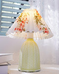 Pleated Vintage Table Lamp-Lighting > Table Lamps-casanuva-casanuva