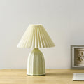 Pleated Vintage Table Lamp-Lighting > Table Lamps-casanuva-casanuva