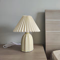 Pleated Vintage Table Lamp-Lighting > Table Lamps-casanuva-casanuva