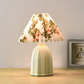 Pleated Vintage Table Lamp-Lighting > Table Lamps-casanuva-casanuva