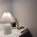 Pleated Vintage Table Lamp-Lighting > Table Lamps-casanuva-casanuva